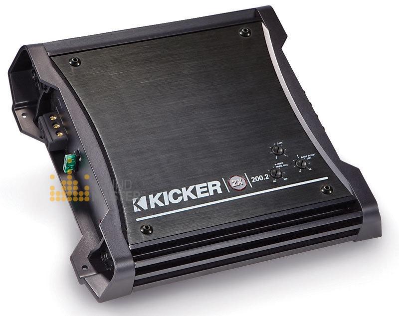 188) Kicker ZX200.2 ZX 2 Channel Amplifier - ZX2002